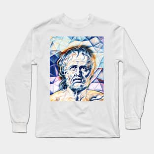 Lucius Annaeus Seneca Portrait | Lucius Annaeus Seneca Artwork 12 Long Sleeve T-Shirt